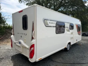 Bailey Unicorn Cadiz – 4 Berth fixed singles