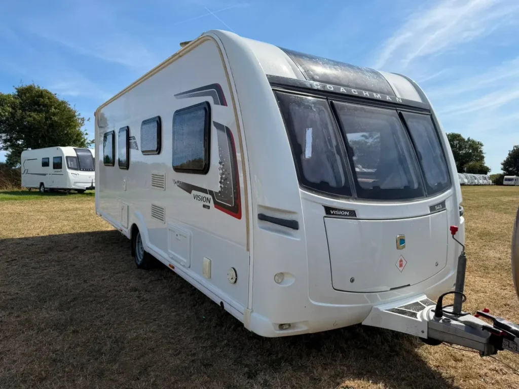 Coachman vision plus rear island bed