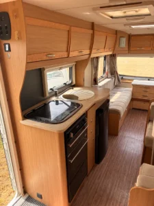 Elddis Xplore bunk beds